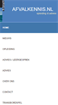 Mobile Screenshot of afvalkennis.nl